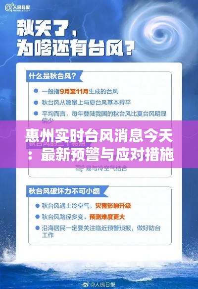 惠州实时台风消息今天：最新预警与应对措施