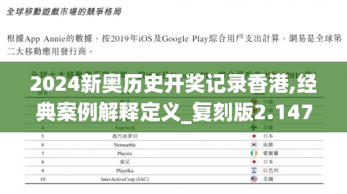 2024新奥历史开奖记录香港,经典案例解释定义_复刻版2.147