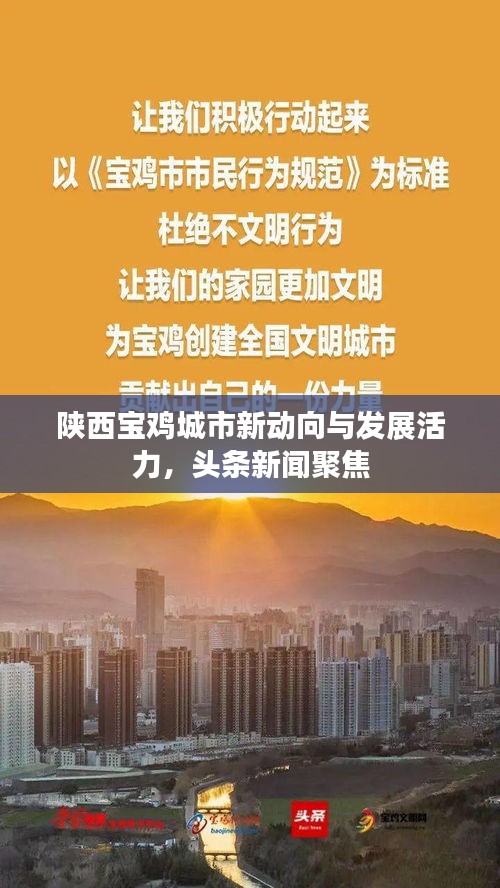 陕西宝鸡城市新动向与发展活力，头条新闻聚焦